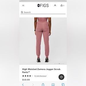 High Waisted Zamora Jogger Scrub Pants- Muave High waisted petite XS